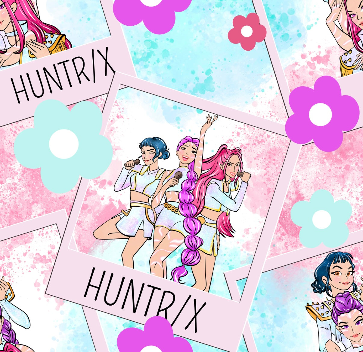 KPOP Demon Hunters Sparkle Twirl Dress – Girls