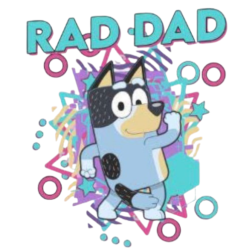 Father's Day T-Shirts — Rad Dad, Cool Dads Club & More | Favorite Blue Dog