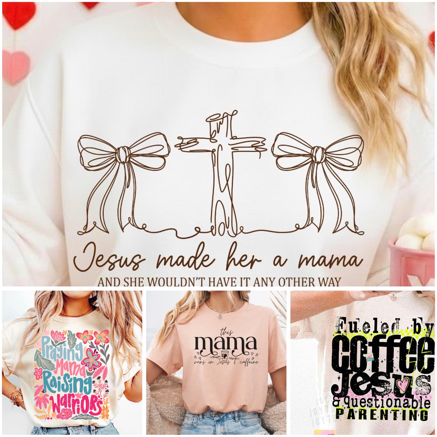Jesus Loving Mama T-Shirt | Christian Mom Graphic Tee
