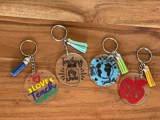 Teacher Keychain