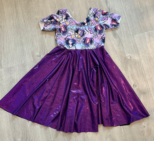 KPOP Demon Hunters Sparkle Twirl Dress – Girls