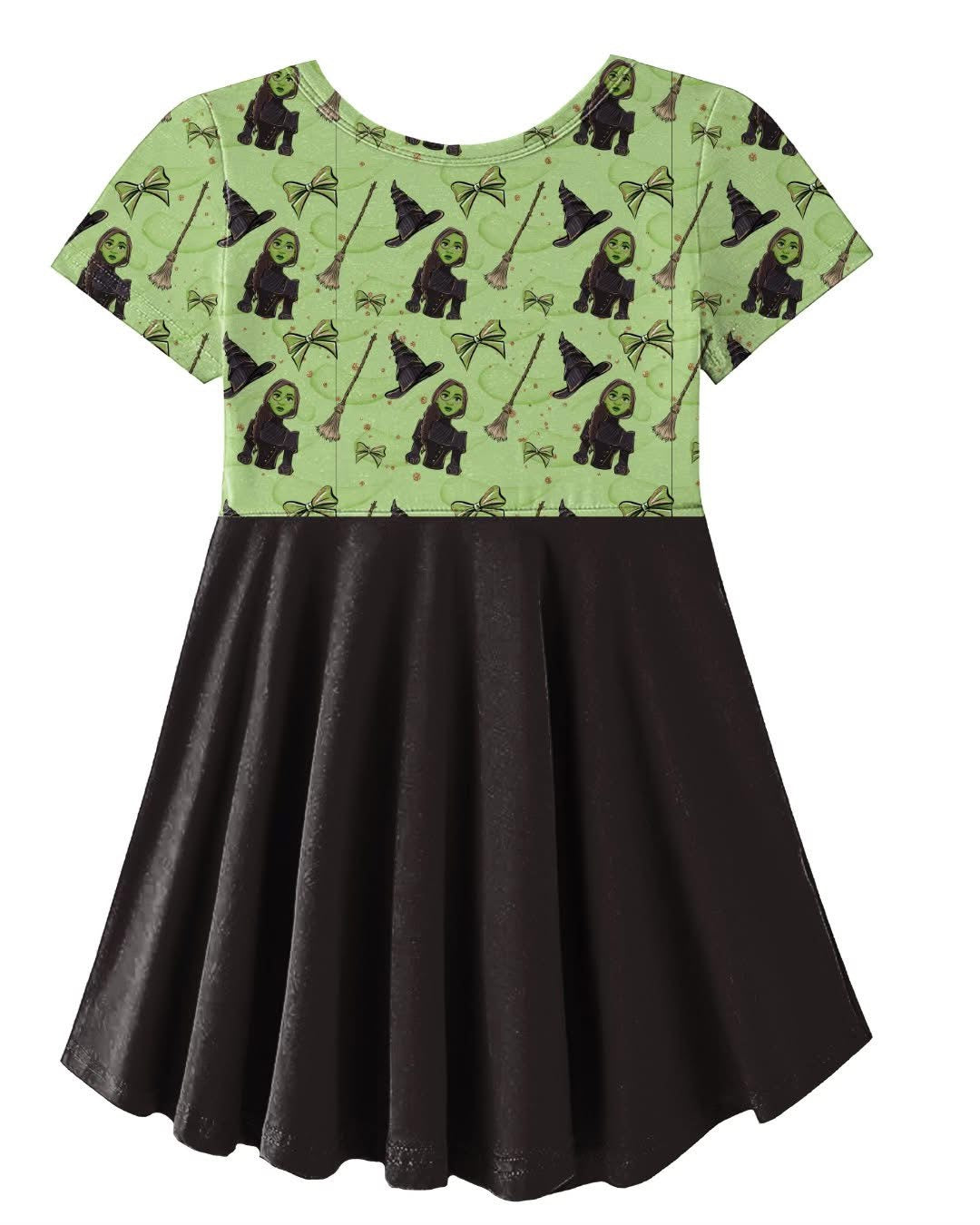 Wicked Sparkle Twirl Dress – Girls