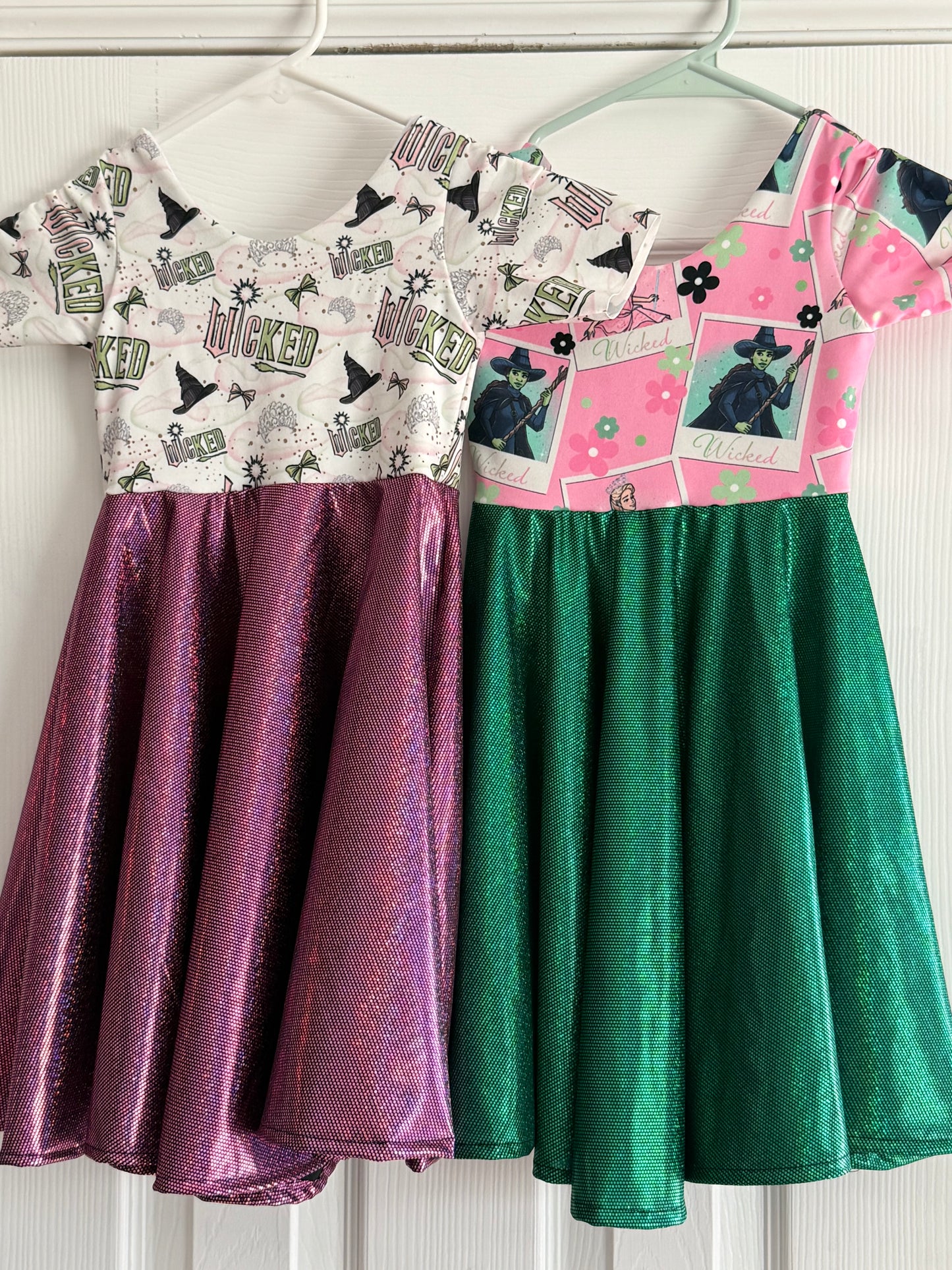 Wicked Sparkle Twirl Dress – Girls