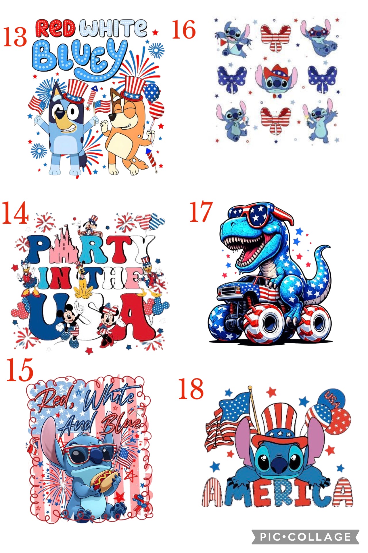 4th of July T-Shirts — Youth Patriotic Tees | Multiple Designs