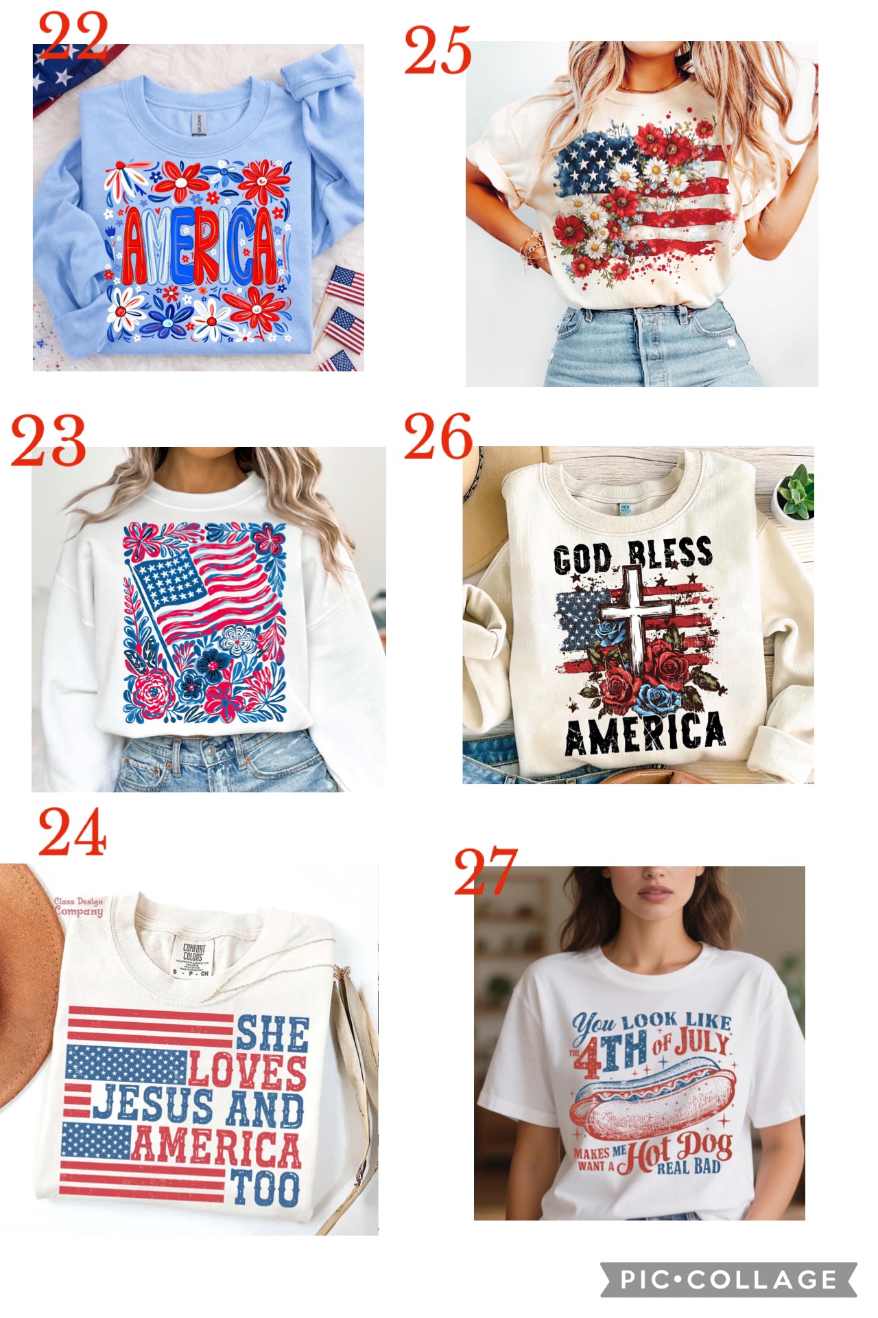 4th of July T-Shirts — Youth Patriotic Tees | Multiple Designs